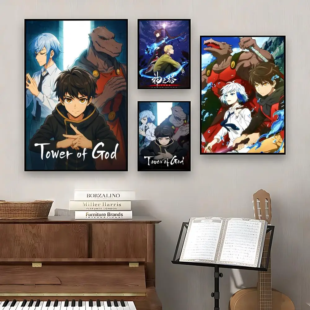 Póster de manhwa T-Tower.of.God, impresiones artísticas estéticas minimalistas modernas, decoración para el hogar, dormitorio, cocina, regalos
