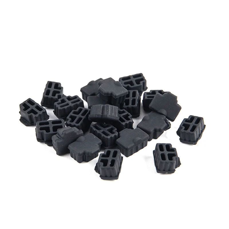 

20 шт. порт Ethernet-концентратора RJ45 с защитой от пыли, защитная заглушка для гнезда