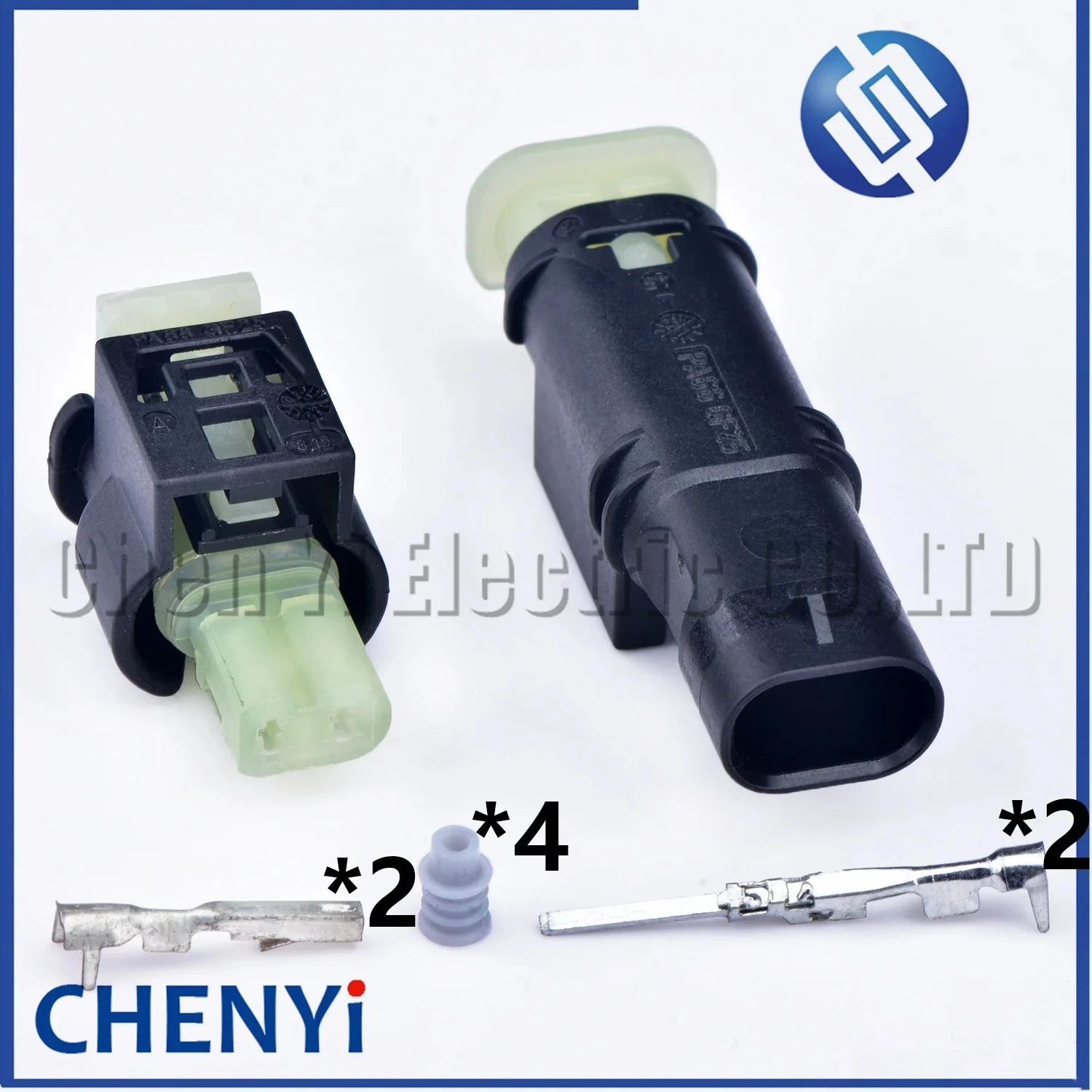 2 Pin Automotive waterproof connector Fuel Injector Plug 7617204-03 805-120-522 872-863 9277909-01 A0295451126