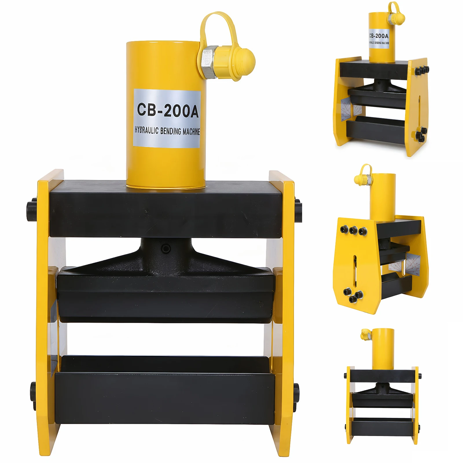 

Портативный инструмент для гибки труб с индикатором угла, гибочный инструмент для медных шин, износостойкий, для гибки алюминия и железа различной толщины