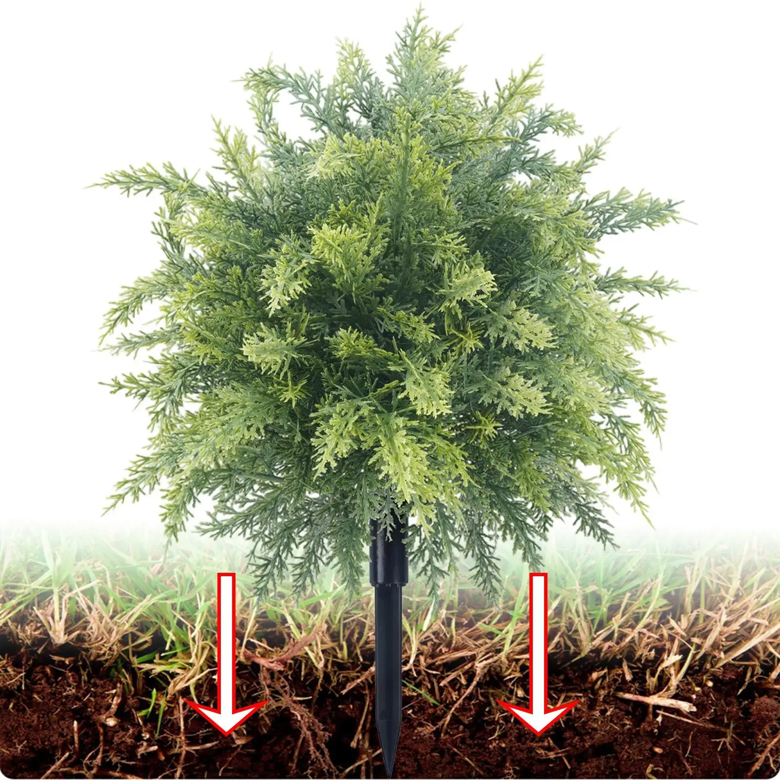 

Элегантный садовый кол с искусственным кипарисом для свадьбы на открытом воздухе в помещении