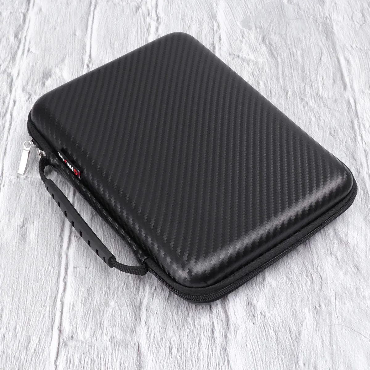 

USB Flash Disk Storage Bag Black Eva Durable Waterproof Carrying Pouch with Shockproof Lining Travel Organizer for USB Cable