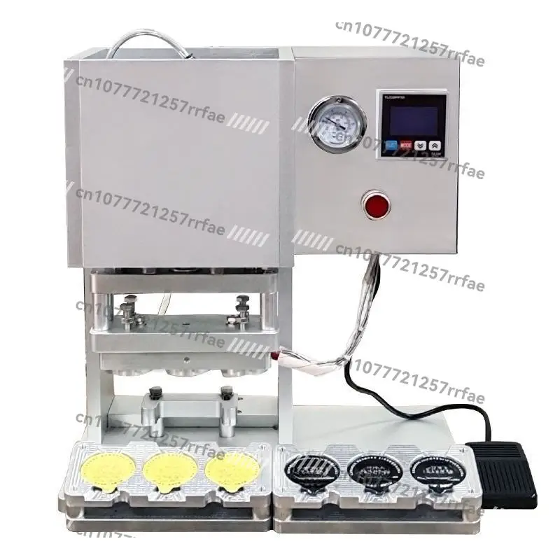 Commercial Automatic Plastic Sealing Machine for Coffee Cups, Cream Cups, Yogurt Mixing Cups - Food Packaging and Beverage