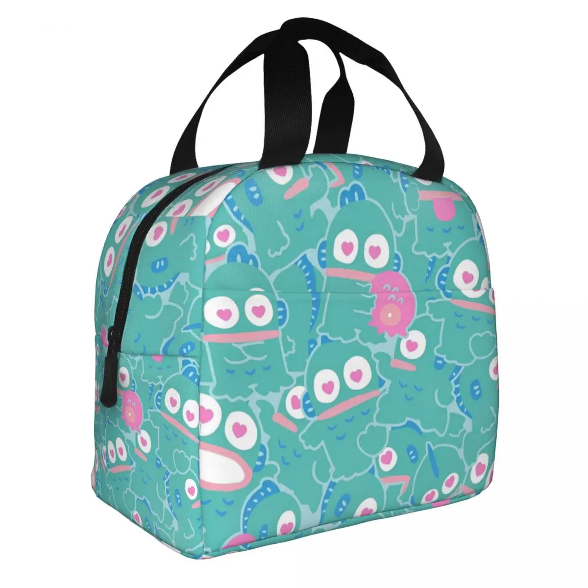 

Hangyodon Cute Cartoon Insulated Lunch Bags Cooler Bag Lunch Container High Capacity Lunch Box Tote for Men Women School Outdoor