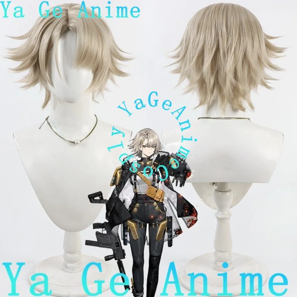 

Парик для косплея Ya Ge из аниме Girls' Frontline 2, синтетический термостойкий, для аниме-игр, Хэллоуина, карнавала, вечеринок