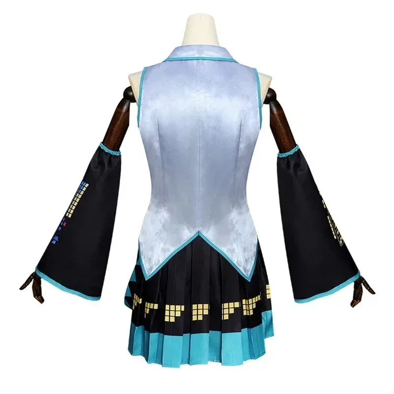 e4-v'6\k-アニメボーカロイドコスチュームウィッグドレスかわいいミクコスプレ衣装ハロウィンカーニバルパーティーコスチューム5-g'8n-3\\