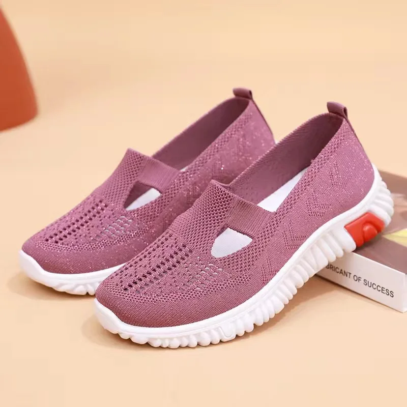 

2025 NEW Women's Shoes Summer Style Walking Shoes Soft sold soft shoes Lightweight comfortable elderly shoes Women's shoes