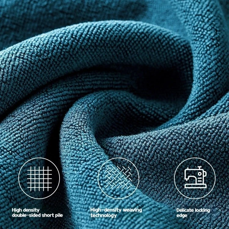 Microfiber Car Wash Towel 75X35cm Lint-Free Car Cleaning Towels Ultra-Soft Drying Cloth Car Detailing Washing Tools image 2