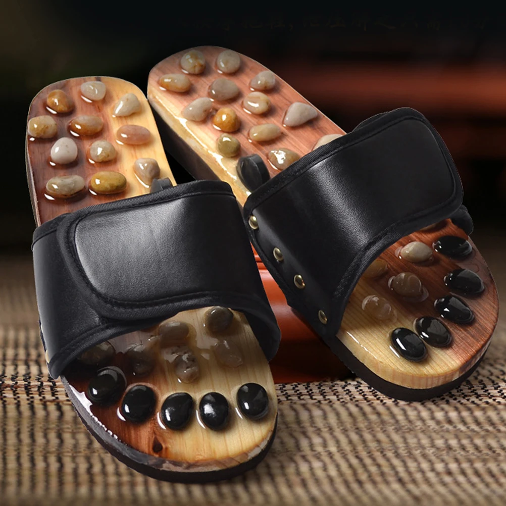 

Foot Massage Acupoint Unisex Massagers Non-slip Care Non-Slip Foot Care Acupoint Massage Slipper Shoes Reflexology Pain