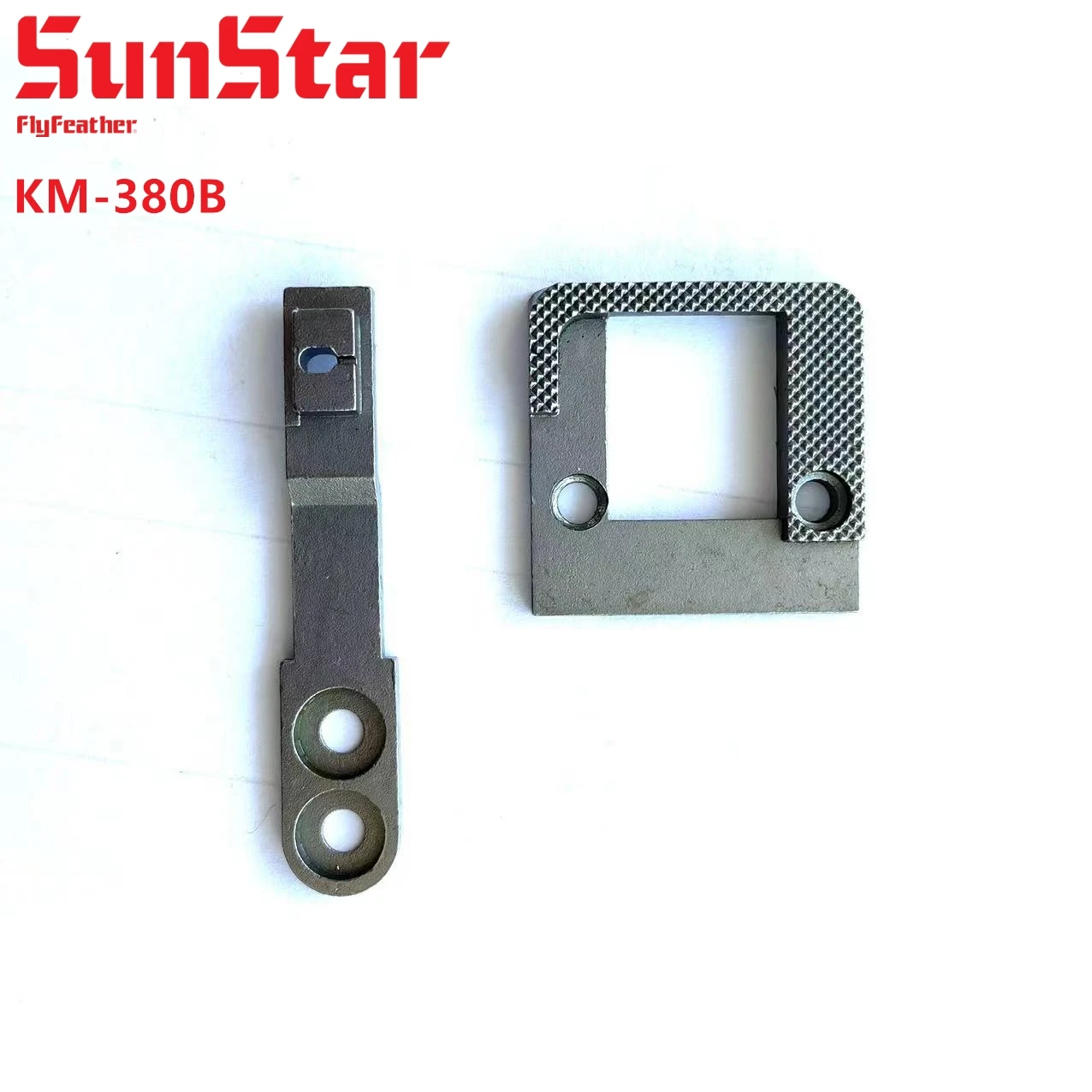 SUNSTAR SEWING Unison Feed Lock Stitch Machine KM-380B NEEDLE PLATE,FEED DOG,06-037A-380B 01-120A-380B