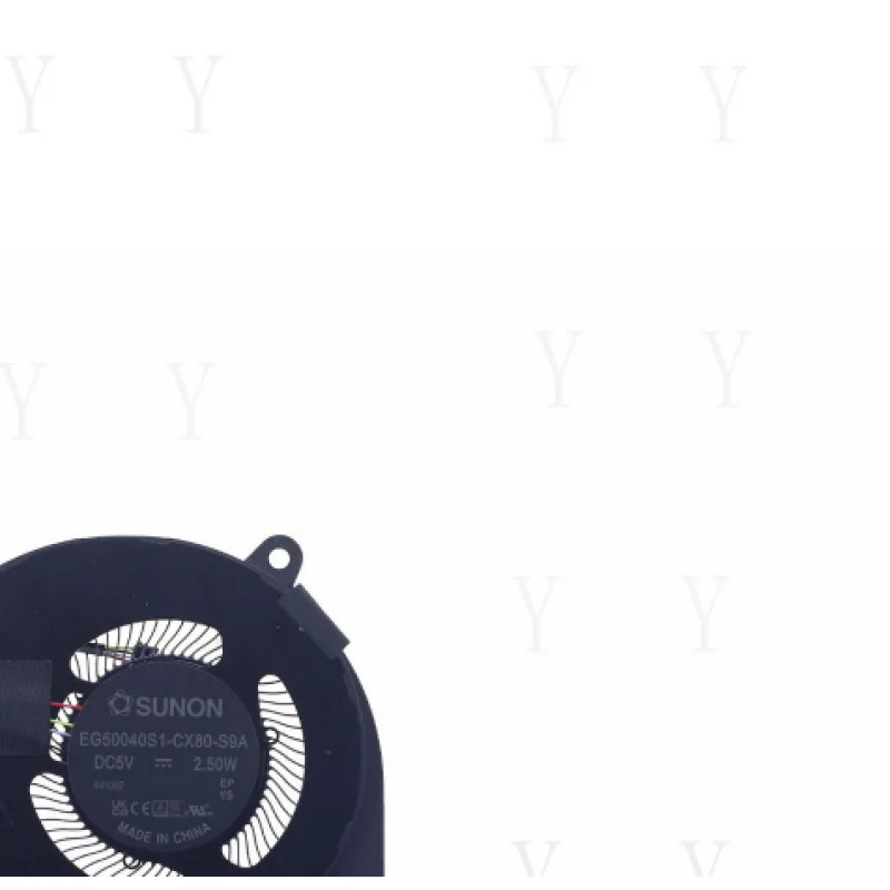 

Y+ for Laptop CPU Cooling Fan EG50040S1-CX80-S9A DC5V 2.50W 4-Pin 13N1-J1P0A01