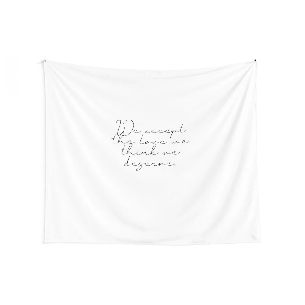 Perks of Being a Wallflower Quote Tapestry Decoration For Home Bed Room Decoration Tapestry