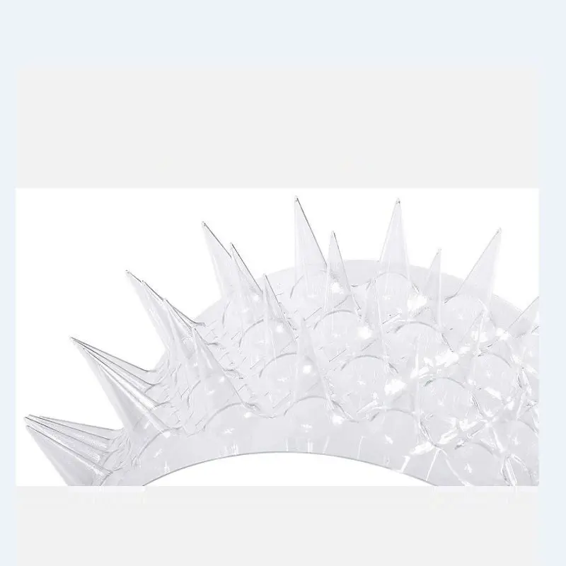 1Pc Fence Wall Spikes Cat Animal Repellent Anti Theft Walls capannoni Stop Plastic Spike Cat Repellent Mat