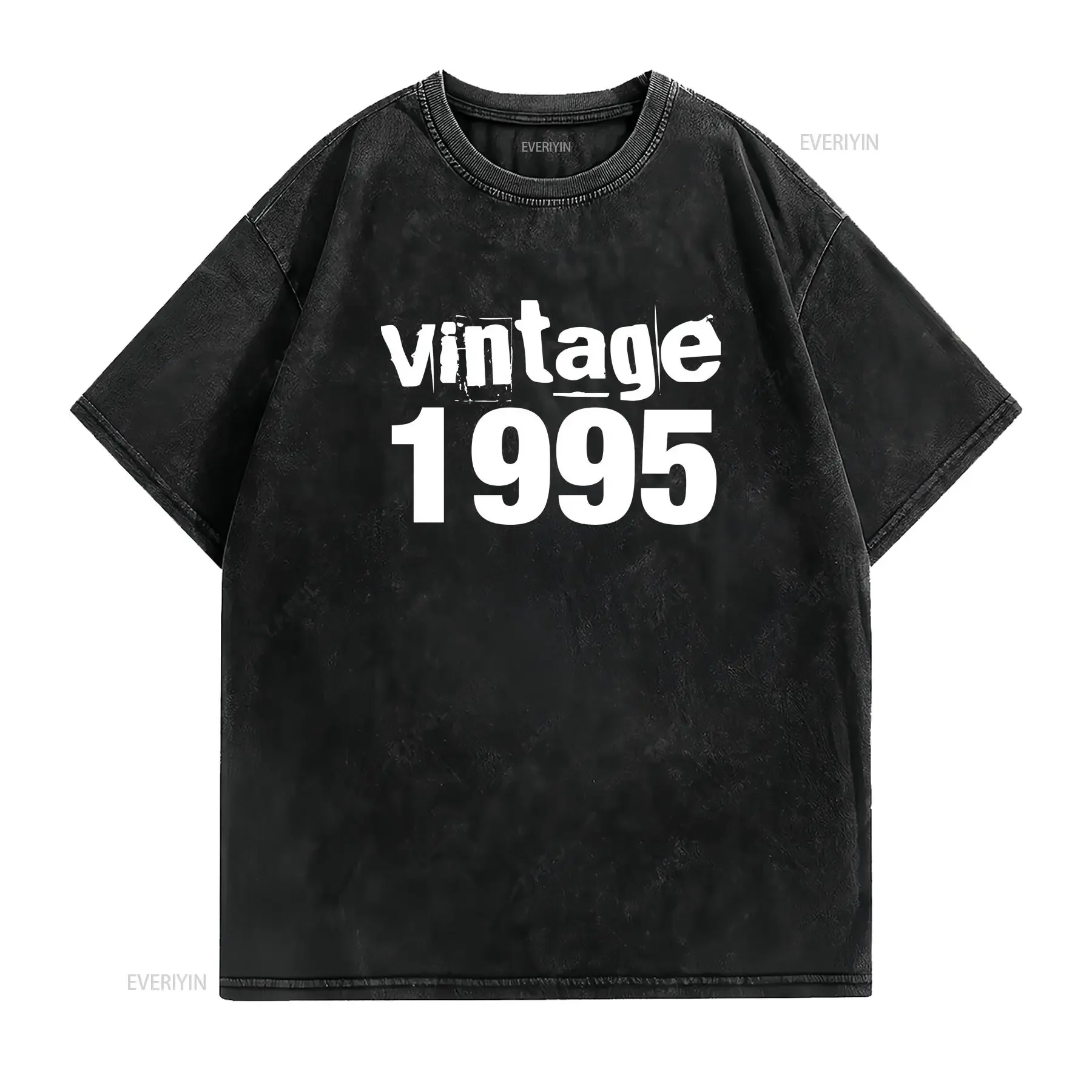 Vintage 1995 30th Birthday T Shirt Retro Thirtieth Dirty Thirty Top Birth Year vintage Washed Breathable Comfortable homme