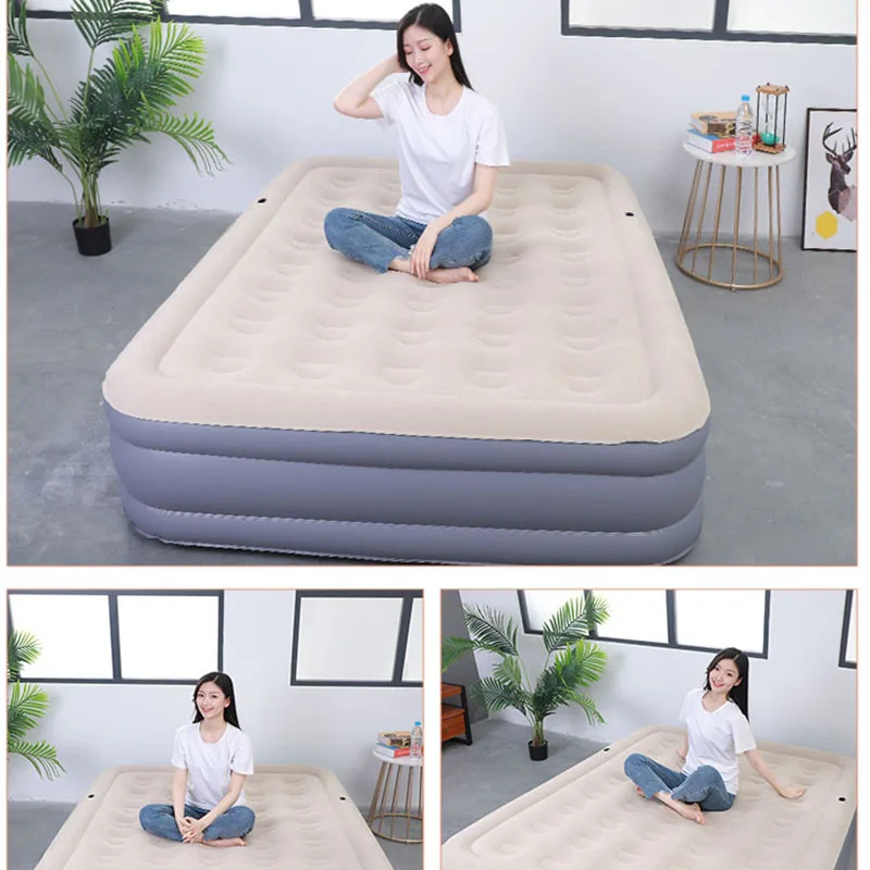 Single Sofa Aerate Bed Modern Camping Adult Lazy Thickening Car Aerate Bed Frame Outdoors Travel Cama Individual Salon Furniture