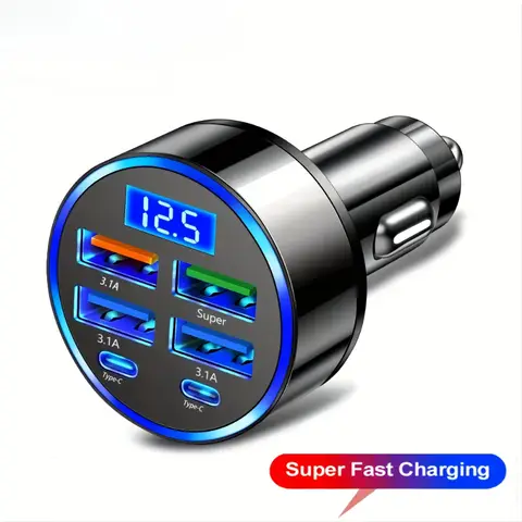 1PC Car Charger Cigarette Lighter