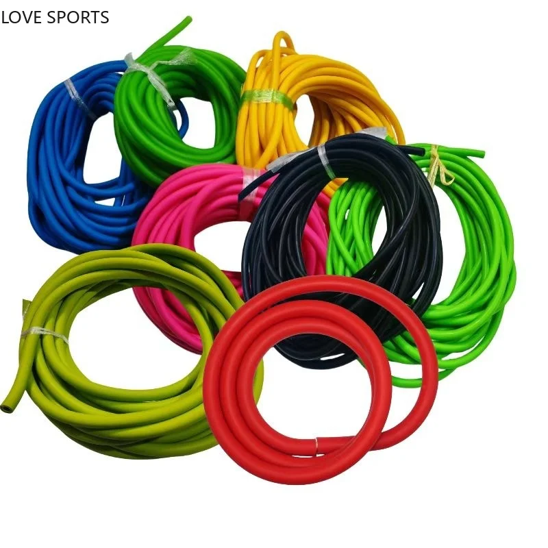 Bande de résistance 4070 5080 50100, équipement de Yoga, Tube élastique en Latex de 1M, corde extensible pour entraînement physique, différentes couleurs