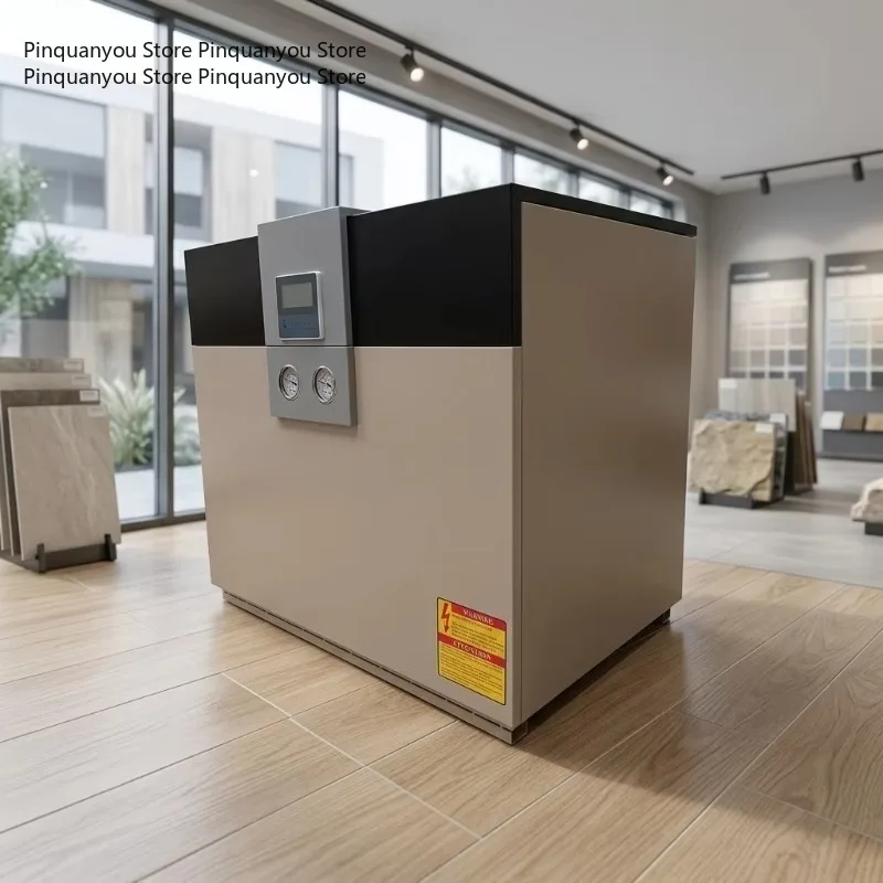 29kW Water to Water Geothermal Heat Pump R32 Refrigerant A+++ Energy Class 3-in-1 House Floor Heating Cooling Domestic Hot Water
