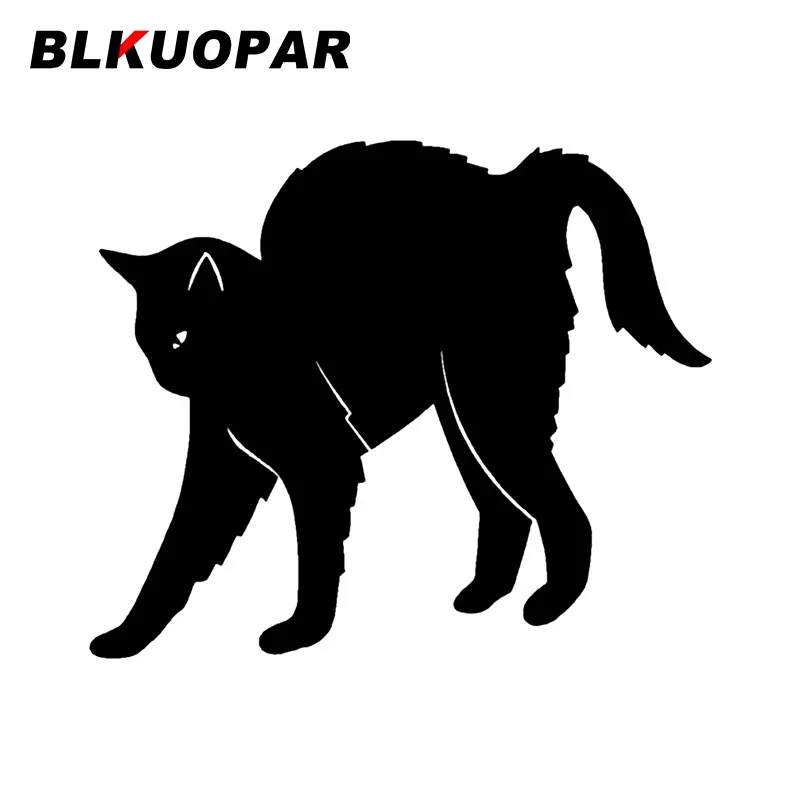 

BLKUOPAR милые растягивающиеся наклейки для автомобиля с изображением кота, забавная наклейка, окклюзия, царапины, кондиционер, украшение для автомобиля на мотоцикле