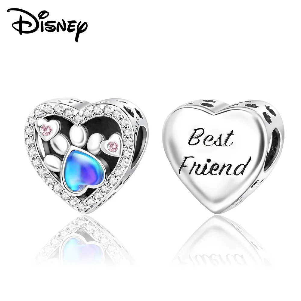 925 الفضة ديزني متنوعة دونالد داك ميني غرزة قلادة الخرز مناسبة للنساء قلادة سوار DIY