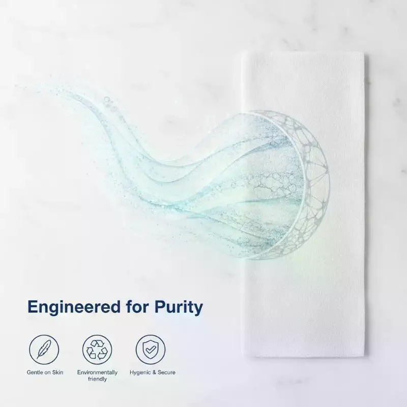 Compressed Disposable Cotton Towels Eco-Friendly Material Soft Portable Facial Cloths for Travel Camping Baby Care