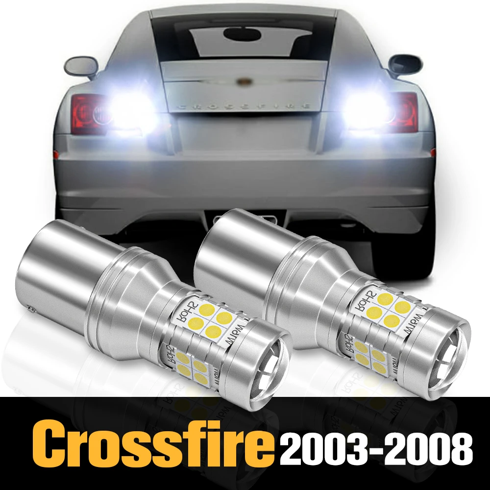 

2pcs Canbus LED Reverse Light Backup Lamp Accessories For Chrysler Crossfire 2003-2008 2004 2005 2006 2007