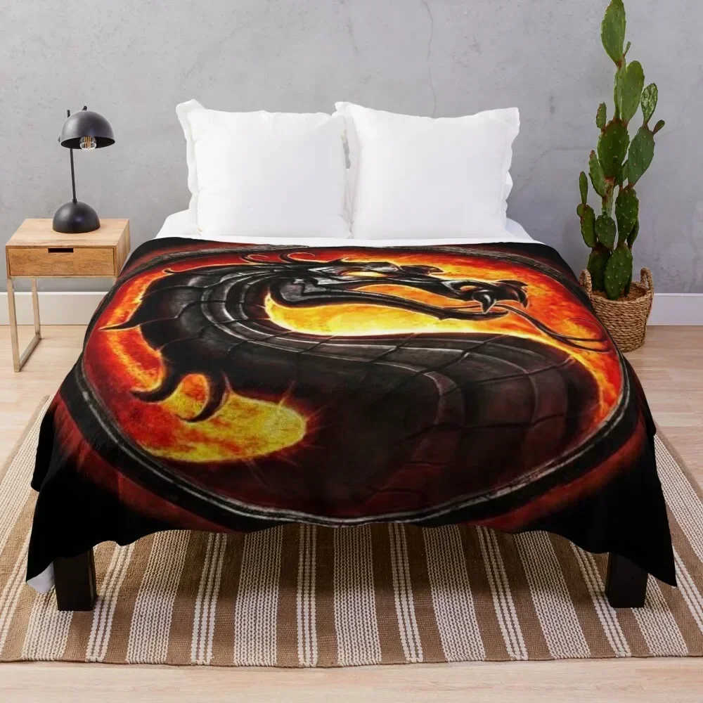 

Mortal Kombat Throw Blanket All Weather Soft Throw Blanket for Sofa