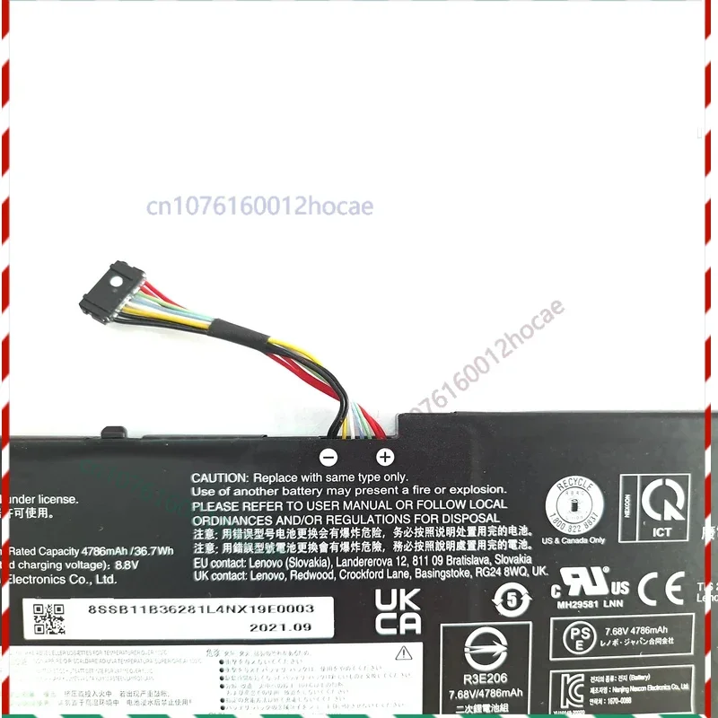 

Genuine Original L20L2PF0 L20M3PF0 SB11B36284 Battery For IdeaPad 3 Gen 6 14ITL6 15ALC6 17ALC6 V14 V15 V17 G2