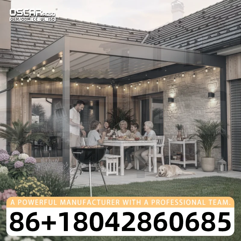 3x3 3x4 4x4 6x4 Modern Outdoor Bioclimatic Aluminum Louver Pergola with 5% off $2000 26% Reorder Rate pergola
