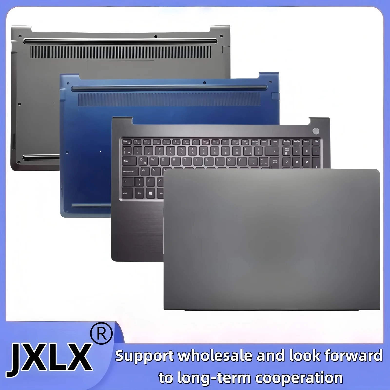 

JXLX® Laptop LCD Back Cover for Dell Vostro 15 5568 V5568 P62F Bottom Base Top Case Compatible with 0JD9FG 0F3H67 0WDRH2