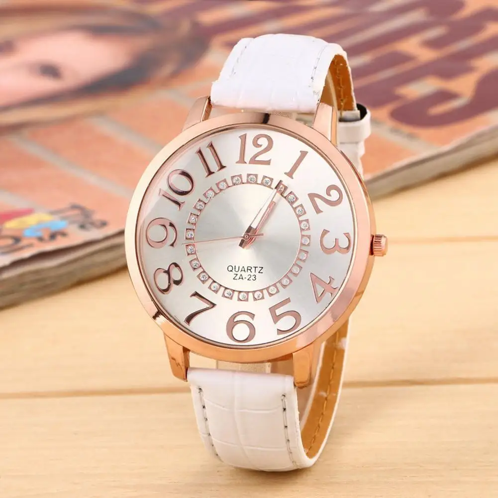 Fashion Women Watches Large Dial Quartz Movement Ins Style Ladies Watches Wristwatches