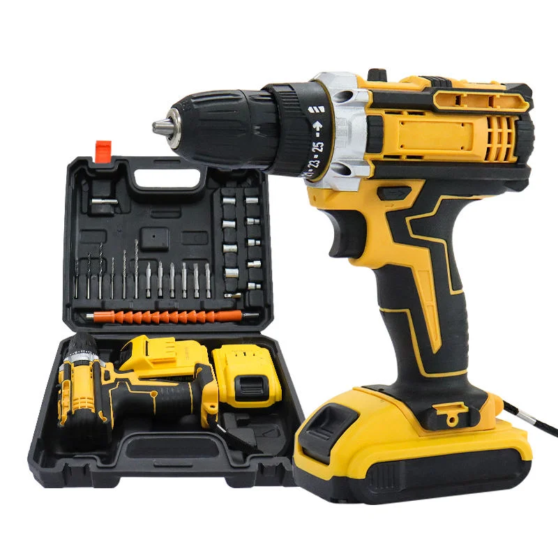 hit productNew Arrivals Multifunctional Household Tool Kit Craftsman Mechanic Cordless Impact Drill Combo Kit Woodworking Tool S