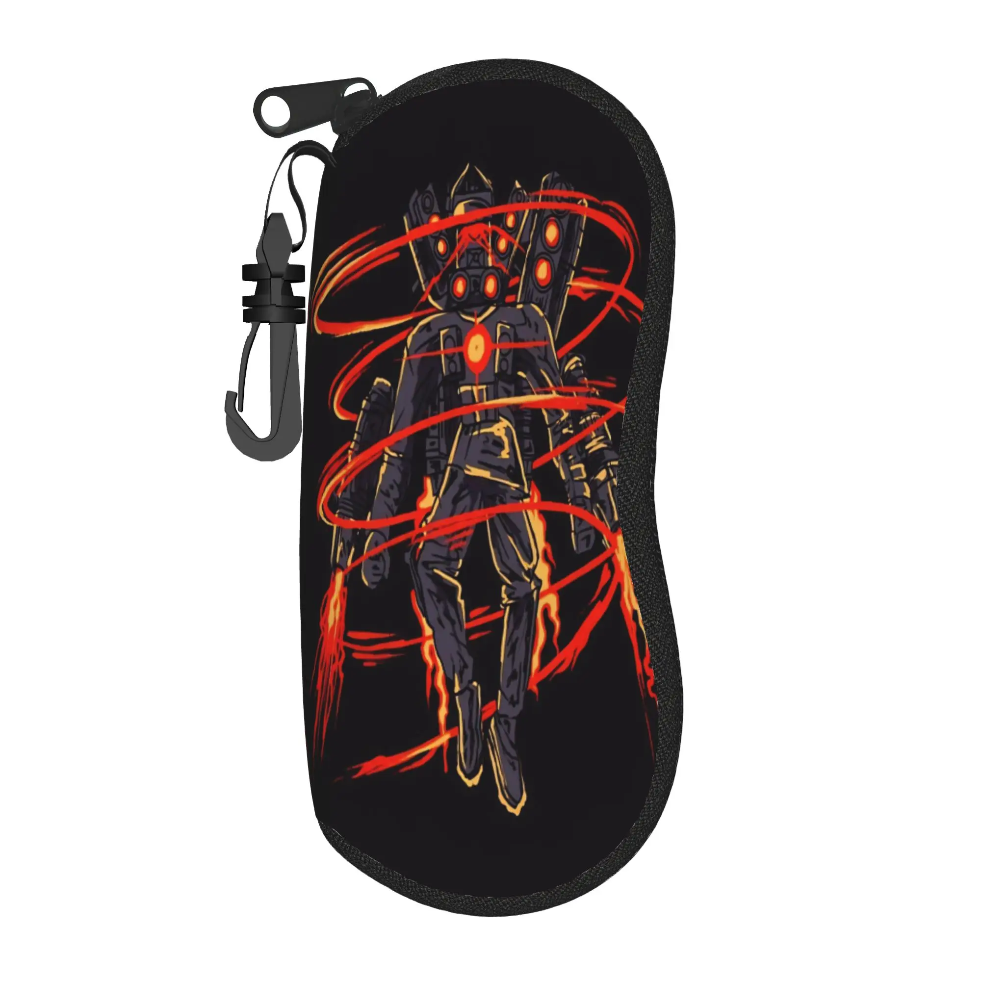 Harajuku Titan Speakerman Skibidi Toilet Glasses Case Anti-Fall Box  Eyewear Box Ins Style Eye Contacts Case