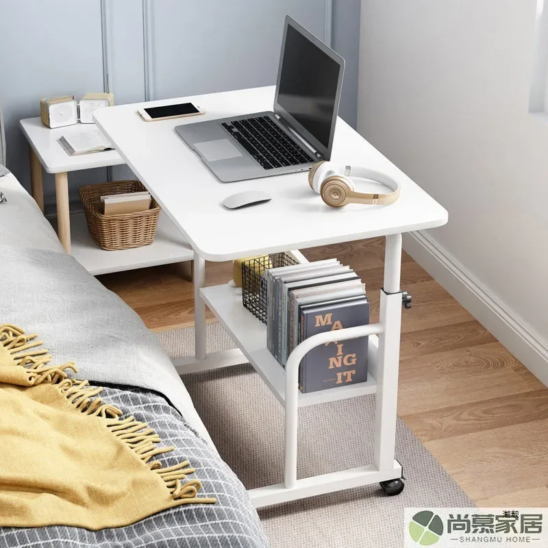 

Bedside Removable Simple Table Bedroom Rental House Home Laptop Computer Table Bed Study