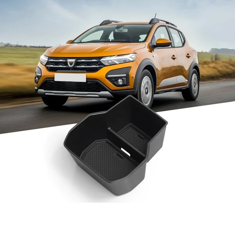 Armrest Box Storage for Dacia Sandero MK3 Stepway 2021 2022 2023 2024 2025