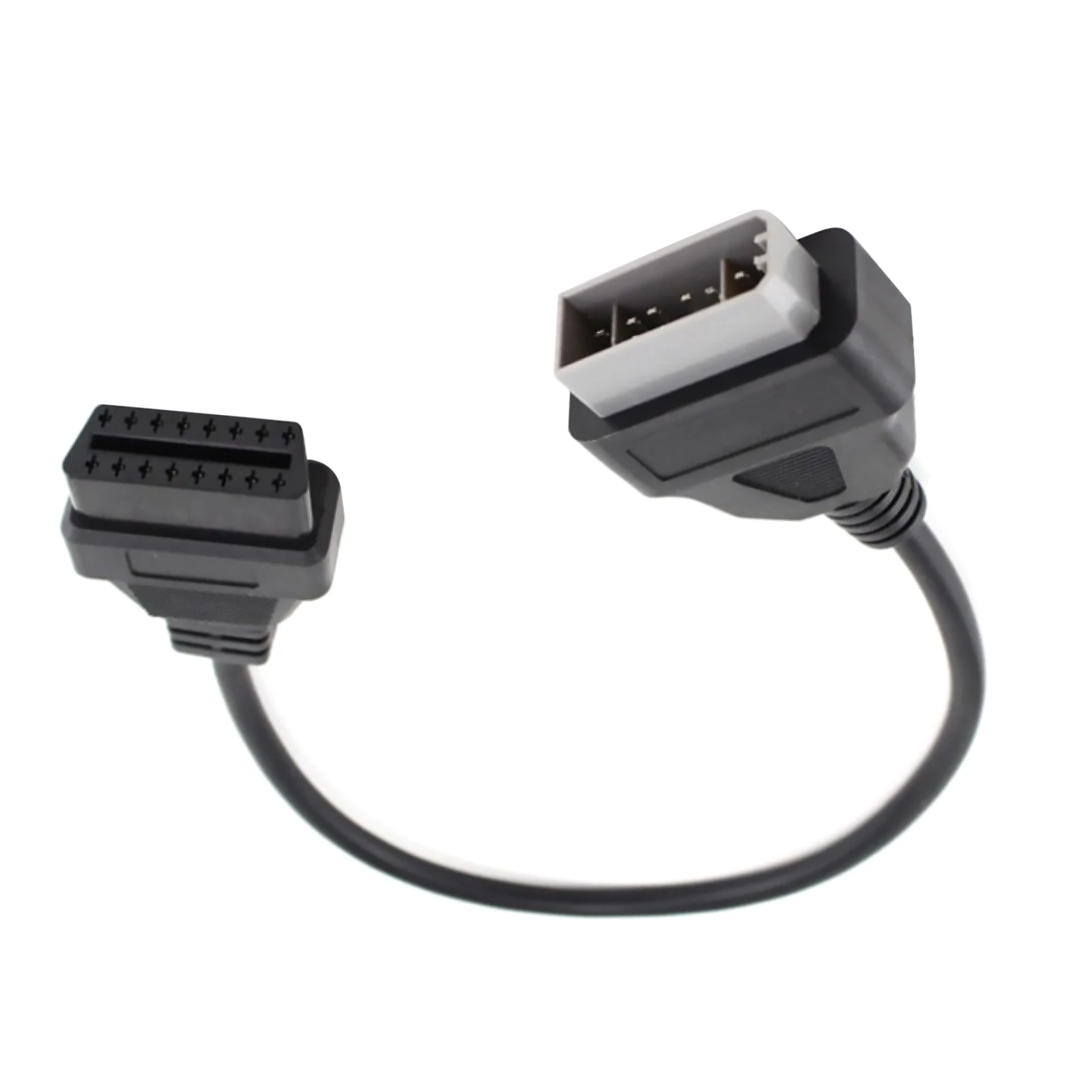 For Nissan OBD1 to OBD2 OBDII Connector Adapter 14 Pin to 16 Pin Adapter Convert Cable Scanner Connector Diagnostic Tool