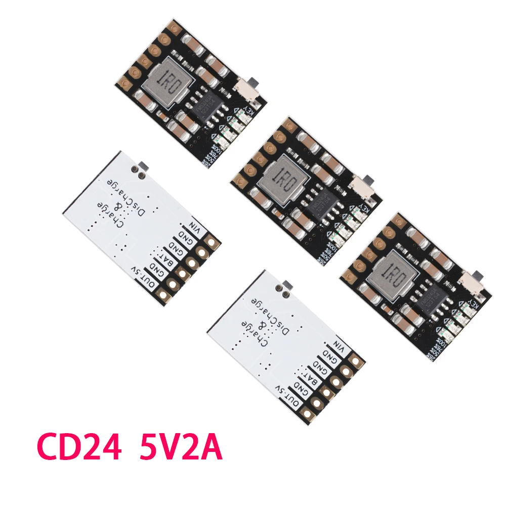 

5pcs MH-CD42 CD42 DC 5V 2.1A Mobile Power Diy Module 3.7/4.2V Charge/Discharge(boost)/battery protection/indicator module