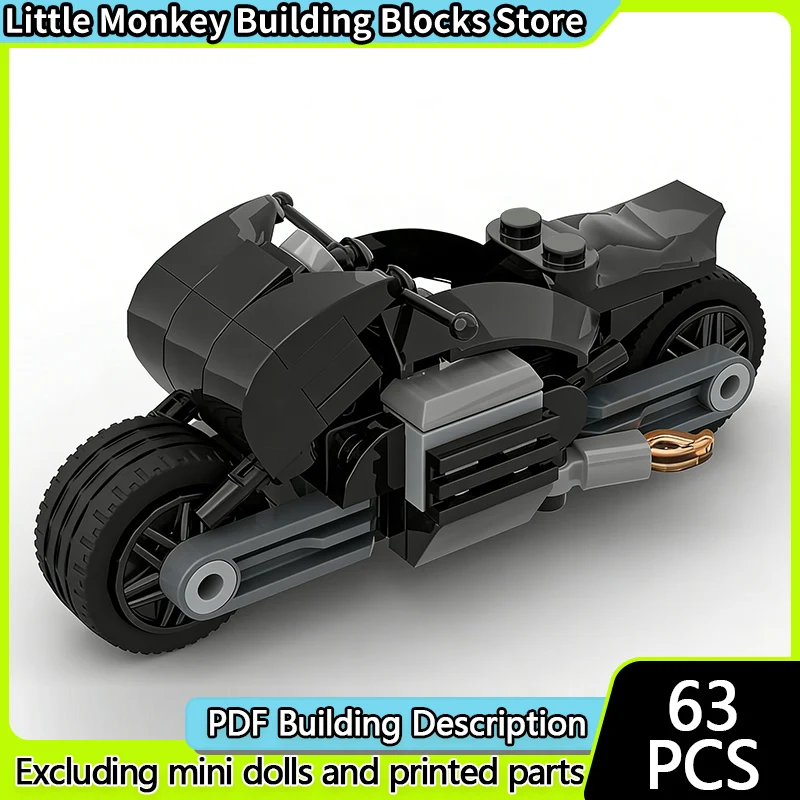 

Speed Racing Car Model MOC Building Bricks Heavy-Duty Motorcycle Modular Technology Children Holiday Gifts Assemble Toys Suit
