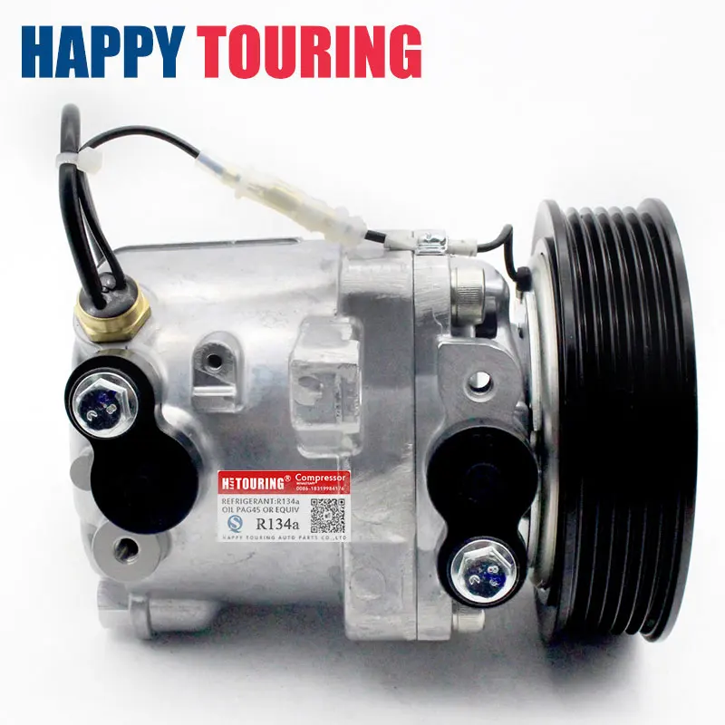 

Car AC Compressor SV07E For Kubota M126 M135 M6 Tractors 447280-3050 447280-3080 4472803050 4472803080 3P999-00620 3P99900620