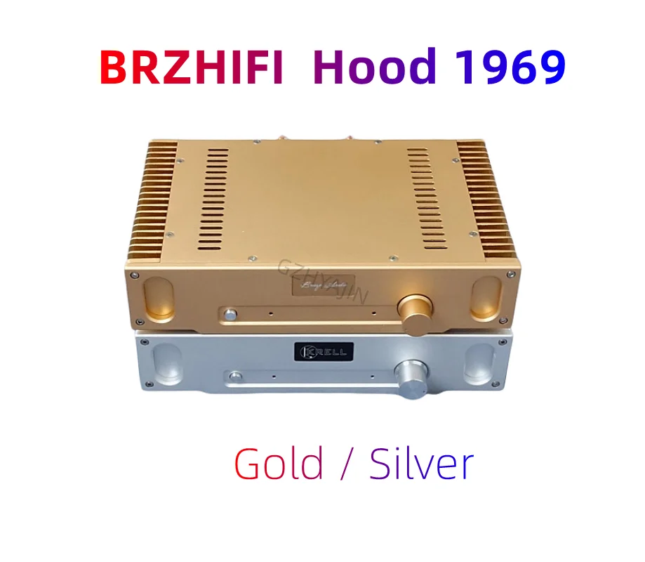 New 10W*2 BRZHIFI Voice king Hood 1969 glod sealed the most perfect version of the HD1969 class A power amplifier