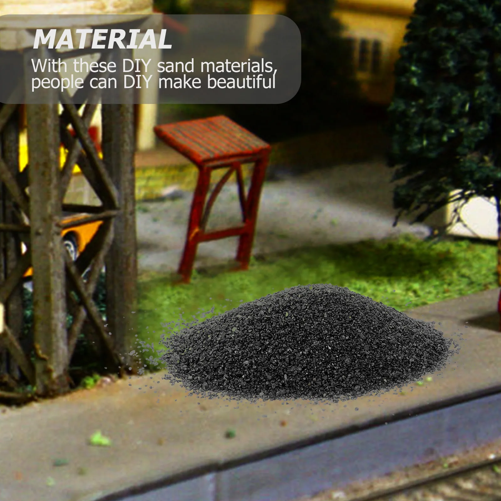 2 bolsas finas para manualidades, Material Diy, mesa de arena, suministro de arte, jardín Zen, paisaje escénico, micropaisaje, decoración, proyectos artesanales, arena