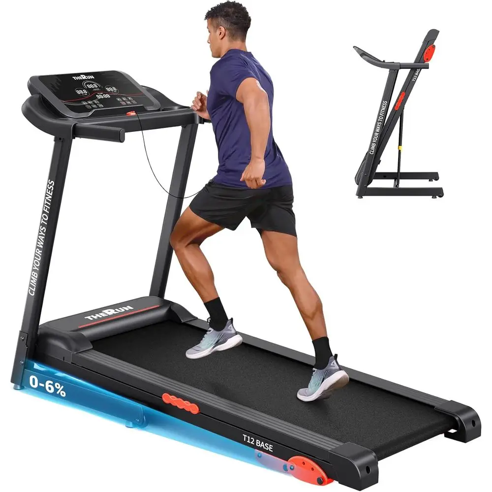 

Adjustable Incline Silent Treadmill for Smooth Workouts