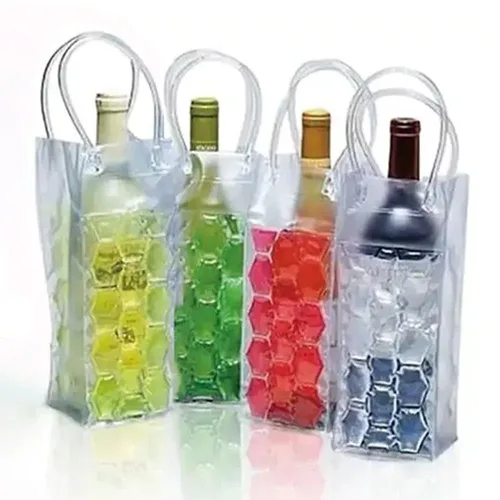 휴대용 맥주 아이스 토트백, 절연 레드 와인, 야외 핸드백