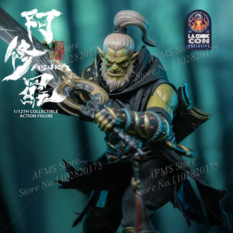 VTOYS 1/12 Scale Collectible Figure Asura Limited Luxury God Fighter Full Set 17Cm Men Soldier Action Figure Body