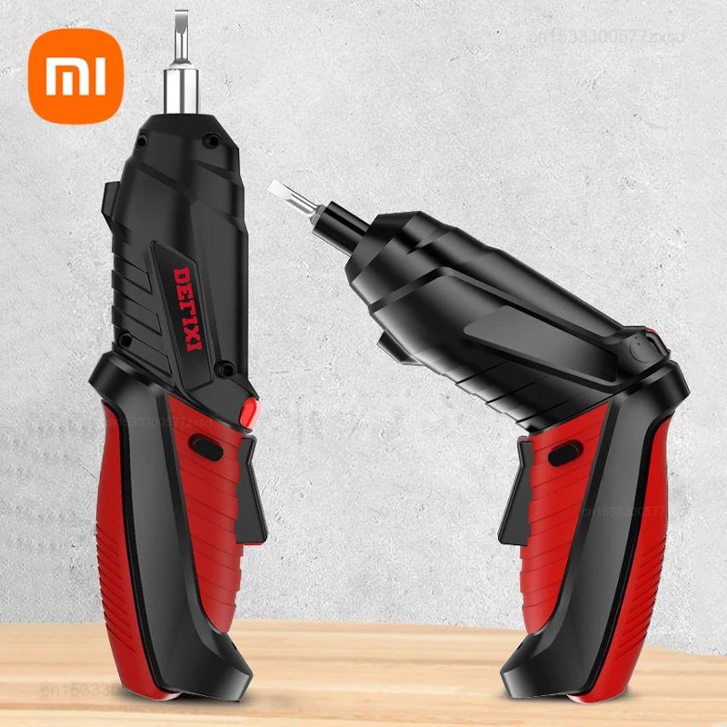 

Xiaomi DELIXI Electric Screwdriver Multi-function Electric Drills Rechargeable Cordless Screwdriver Drill Household Power Tools