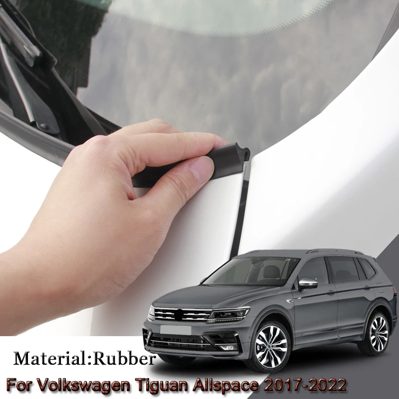 

Car Seal Strip Windshied Spoiler Filler Protect Edge Weatherstrip Strips Accessories For Volkswagen Tiguan Allspace 2017-2022