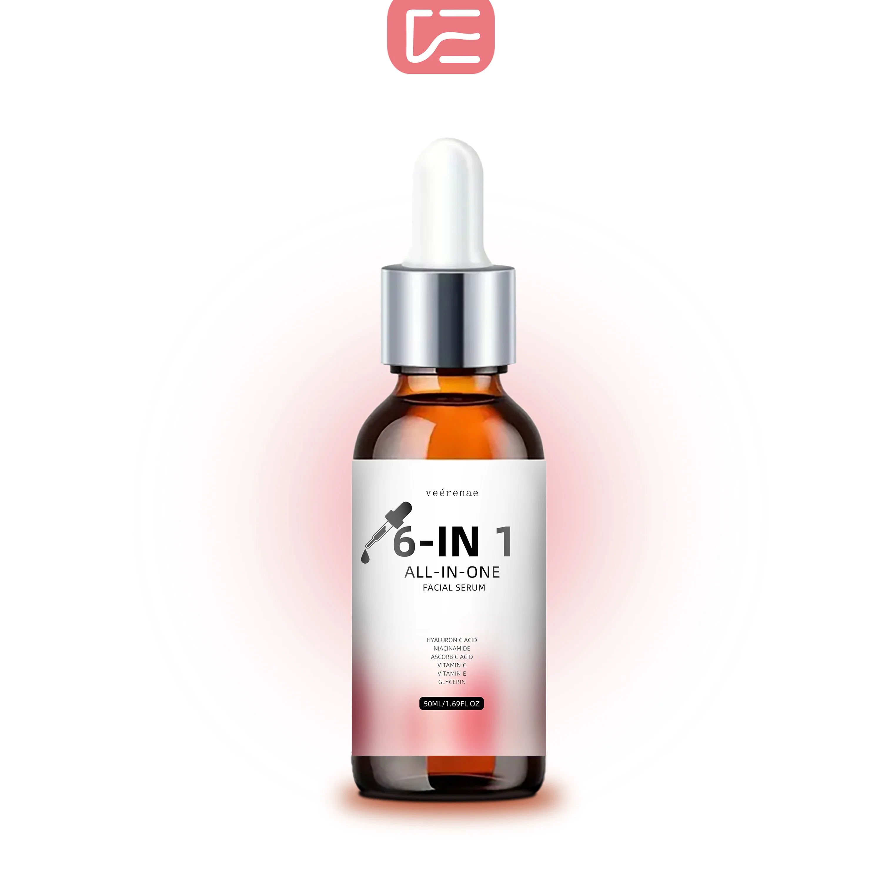 Vérenae 6-in-1 All-in-One Facial Serum | Intense Hydration & Vitamin Concentrate | For All Skin Tones | Perfect Holiday Gift
