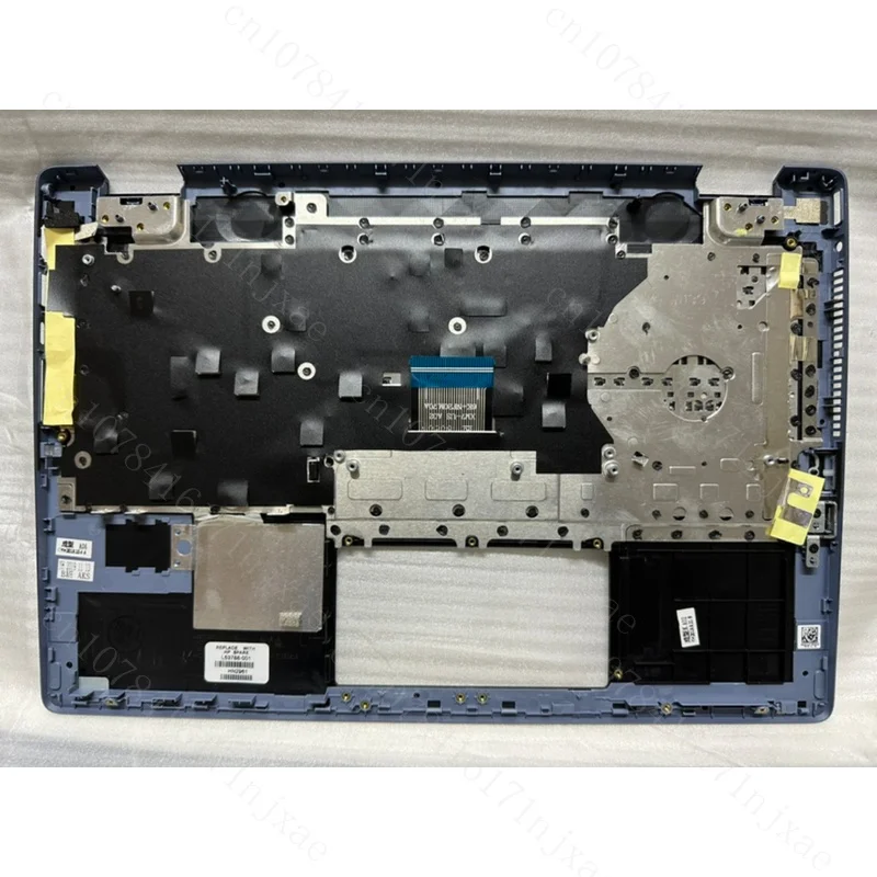 جديد Fof HP X360 14-DH TPN-W139 Palmrest غطاء لوحة المفاتيح العلوي N/BL L53788-001