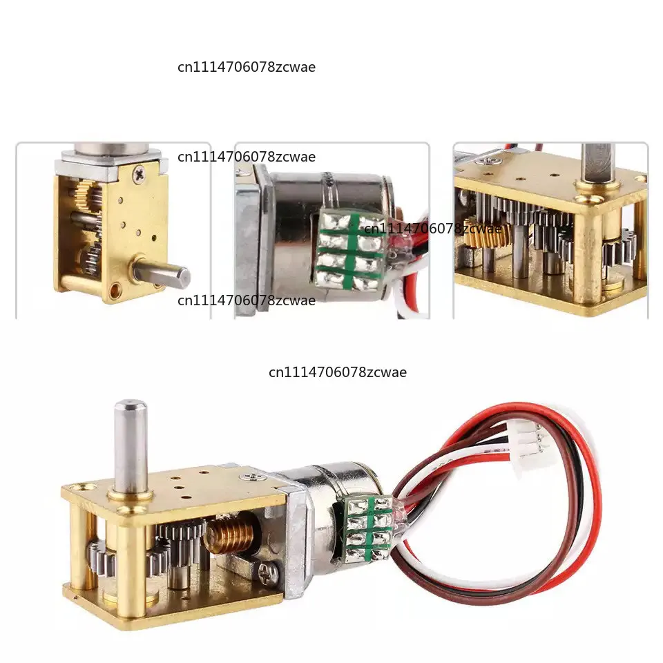 For DIY Project 10mm DC5V Horizontal Micro Stepper Gear Motor Vertical Shaft Reducer