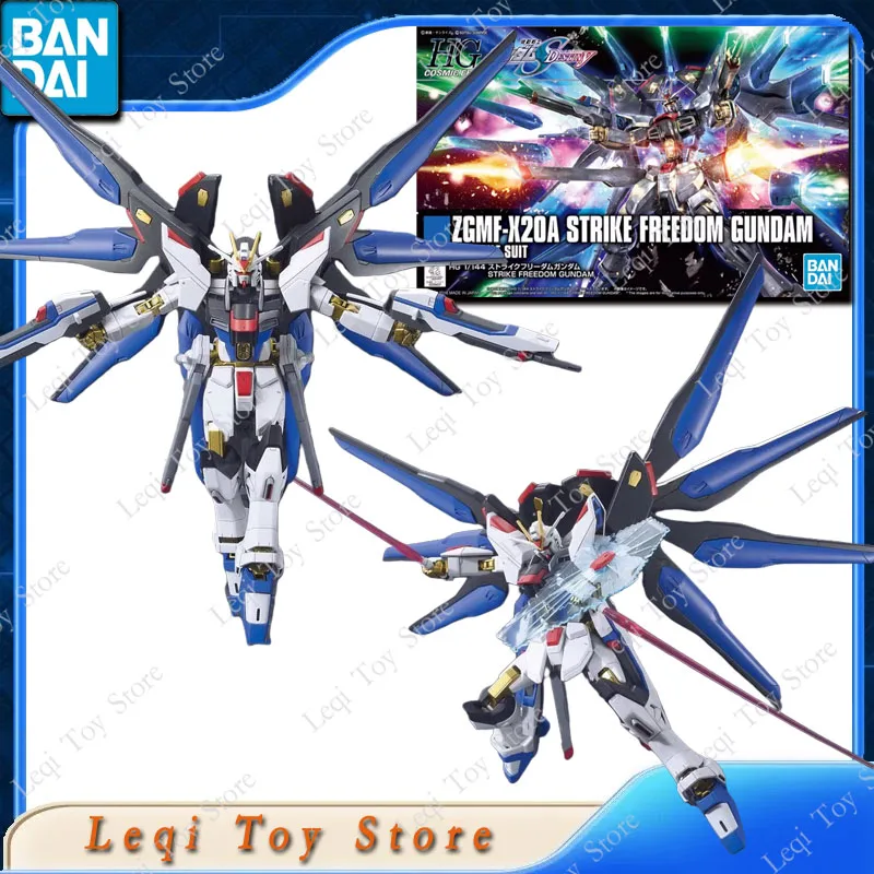 ฟิกเกอร์ของแท้จาก Bandai รุ่น HG ZGMF-X10A-X20A-X19A-X42S  ไทร์สไตรค์ ฟรีดอม จัสติซ เดสตินี กันดั้ม  โมเดลประกอบ ของสะสมจากอนิเมะ